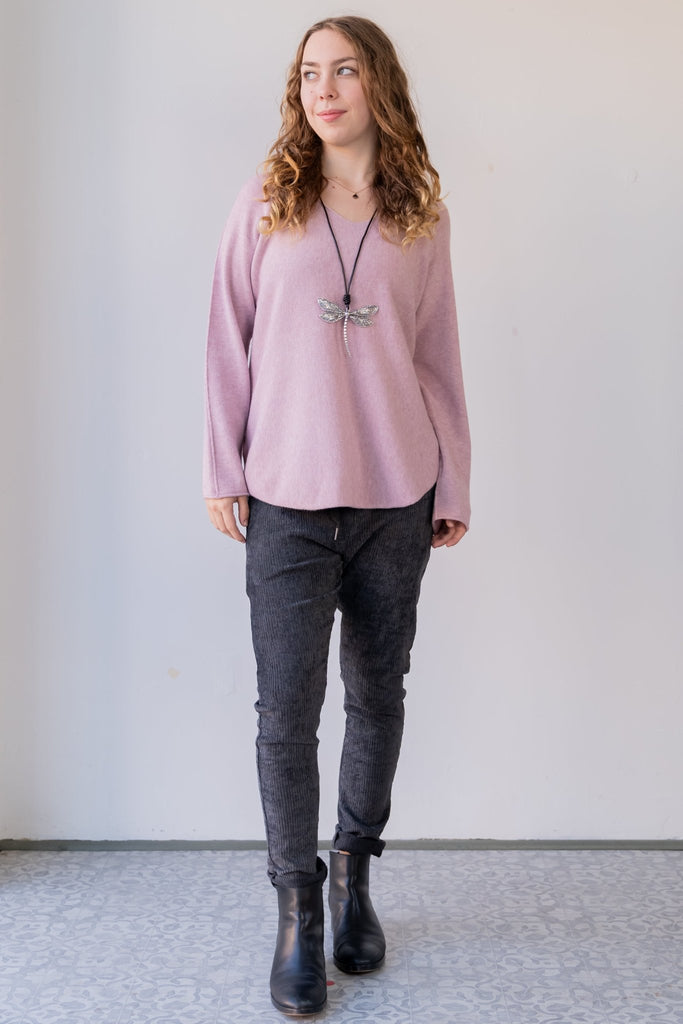 Lillian Sweater (One-Size) - Ekru by Linen Luv - The Wardrobe