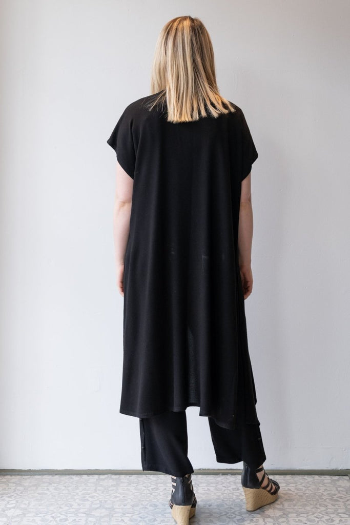 Long Vest - Black - Dairi - The Wardrobe