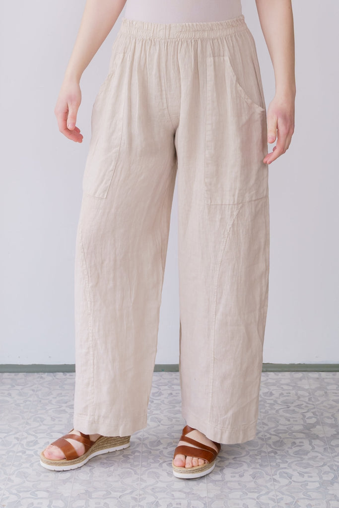 Luca Linen Pant (One-Size) - The Wardrobe - The Wardrobe