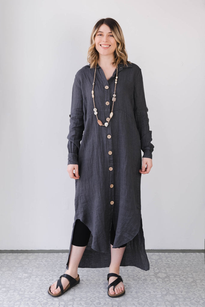 Luna Duster Dress - M Made in Italy - The Wardrobe