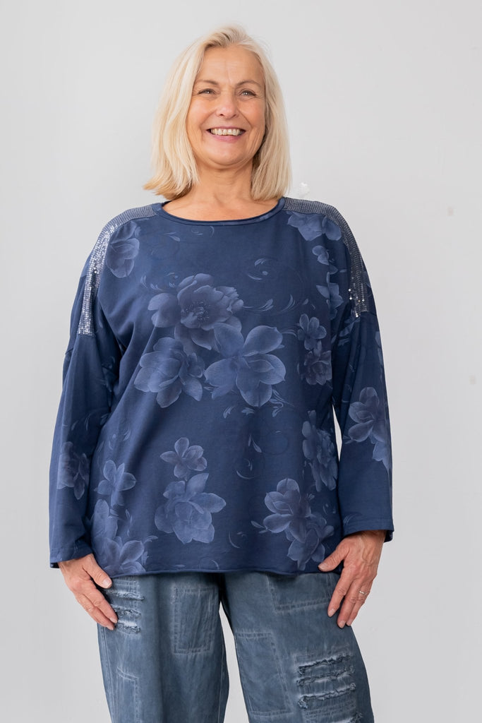 Meadow Floral Top (One-Size) - Made in Italy - The Wardrobe