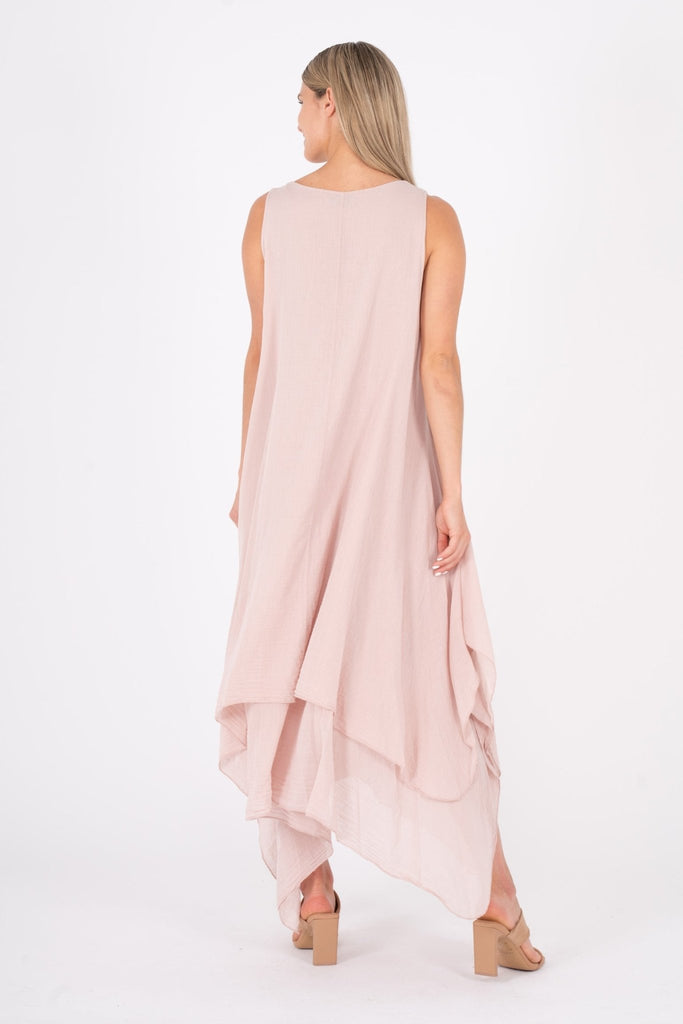 Mojave Cotton Dress - M Made in Italy - The Wardrobe