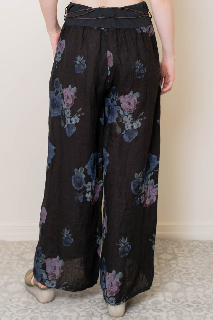 Pia Palazzo Linen Pant - Fashion Sense - The Wardrobe