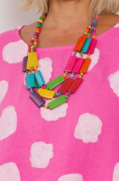 Pop of Colours Necklace - The Wardrobe - The Wardrobe