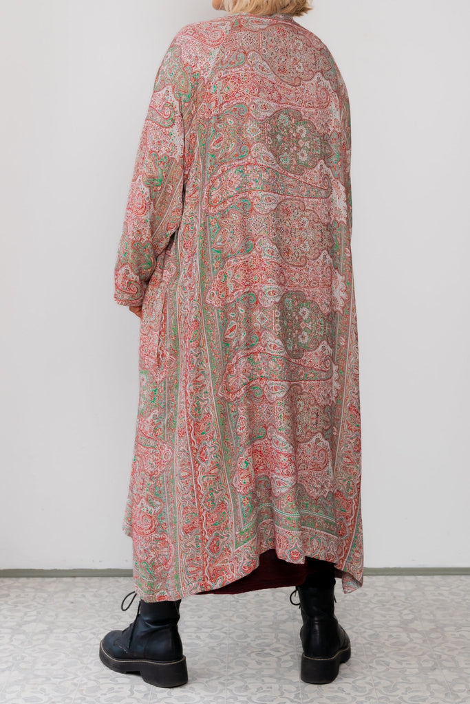 Printed Duster - Desert Sand - BaBa Imports - The Wardrobe
