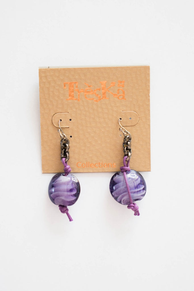 Purple Haze Earring - Treska - The Wardrobe
