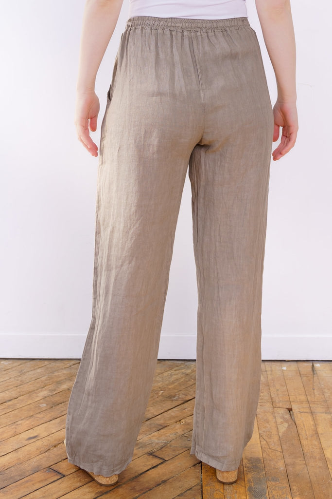 Quinn Linen Pant - M Made in Italy - The Wardrobe