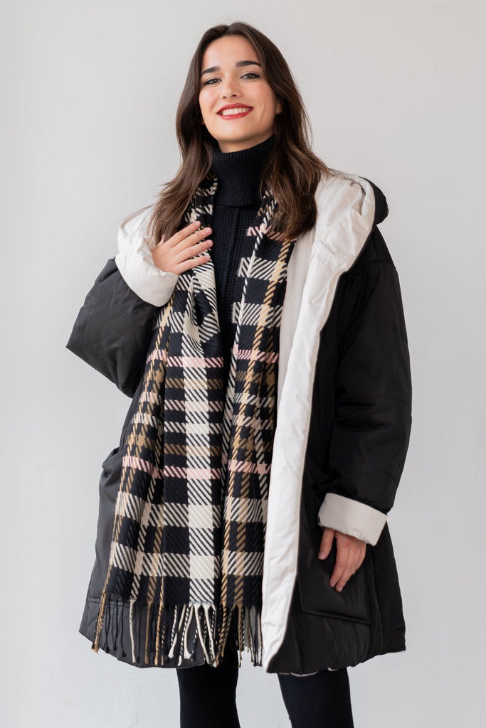 Reversible Hoodie Jacket - Nikki Jones - The Wardrobe