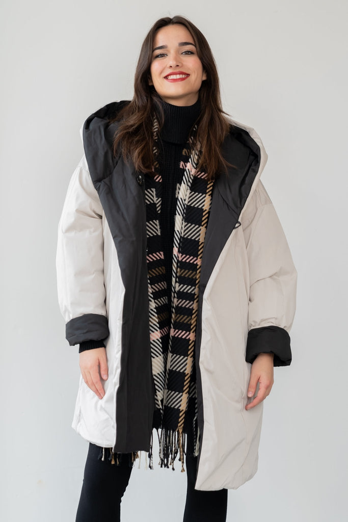 Reversible Hoodie Jacket - Nikki Jones - The Wardrobe