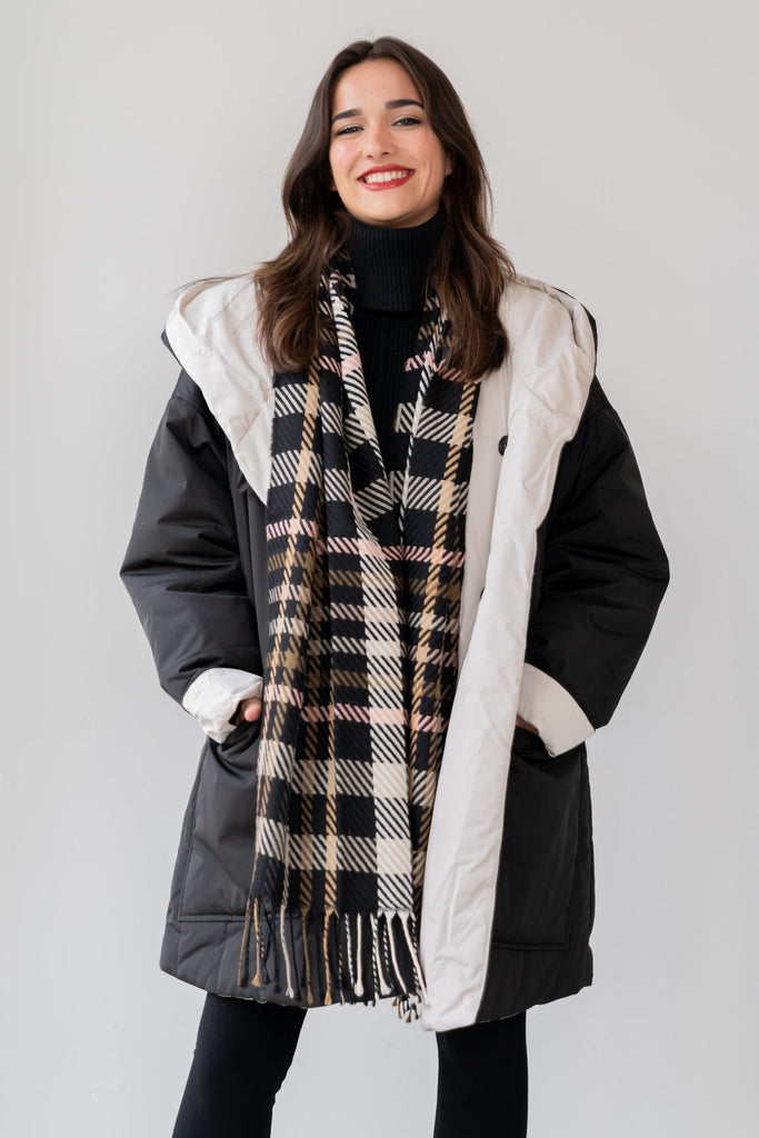 Reversible Hoodie Jacket - Nikki Jones - The Wardrobe