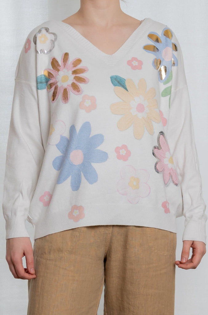 Shimmer Petal Sweater - The Wardrobe - The Wardrobe