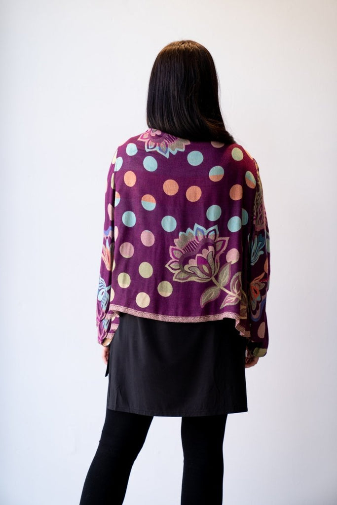 Short Jacket - Purple - BaBa Imports - The Wardrobe