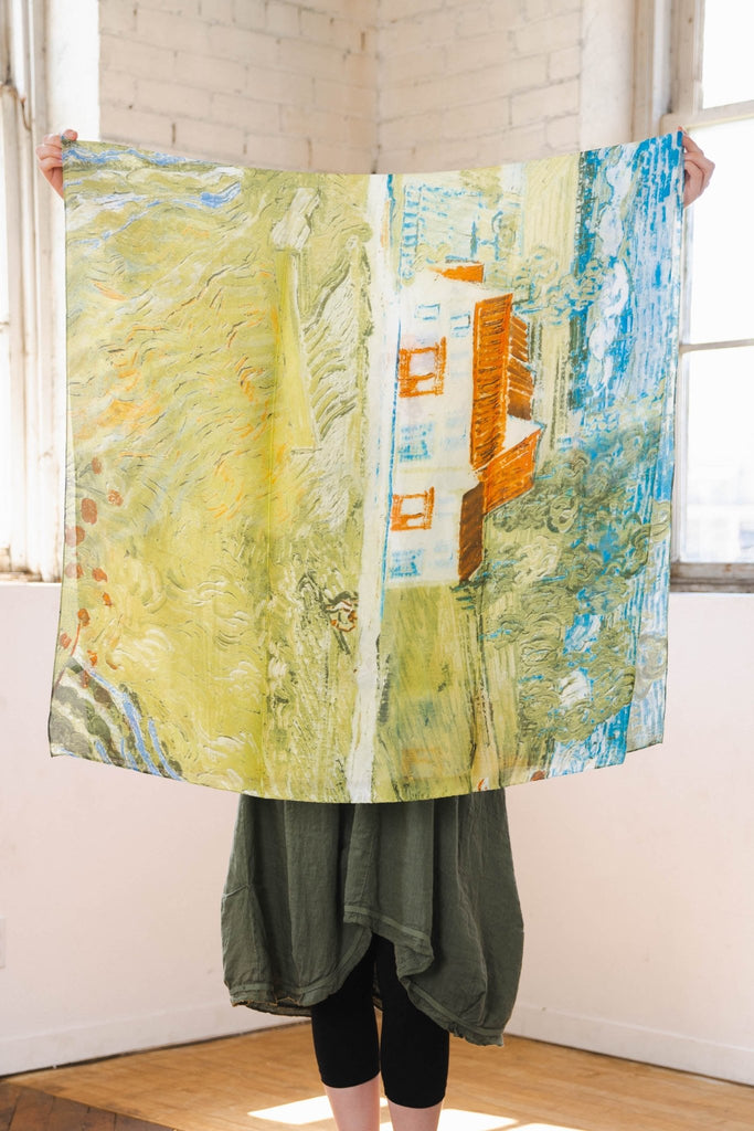 Silk Art Scarf - The Wardrobe - The Wardrobe