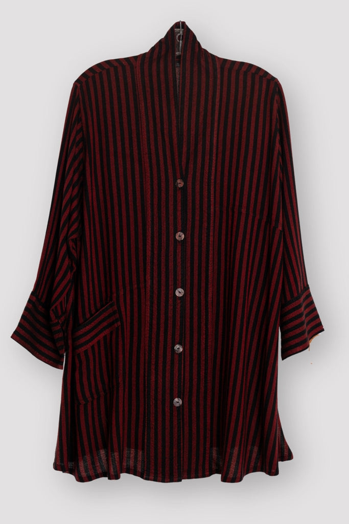 Stripe Shirt - Red - Dairi - The Wardrobe