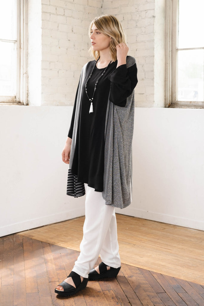Stripe Tunic - Black - Dairi - The Wardrobe