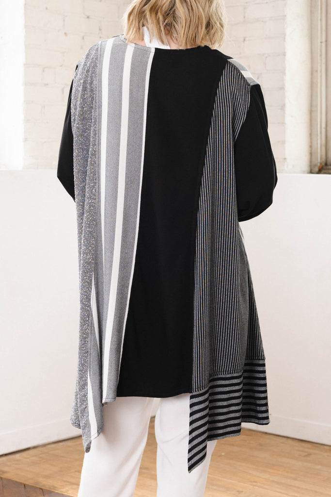 Stripe Tunic - Black - Dairi - The Wardrobe
