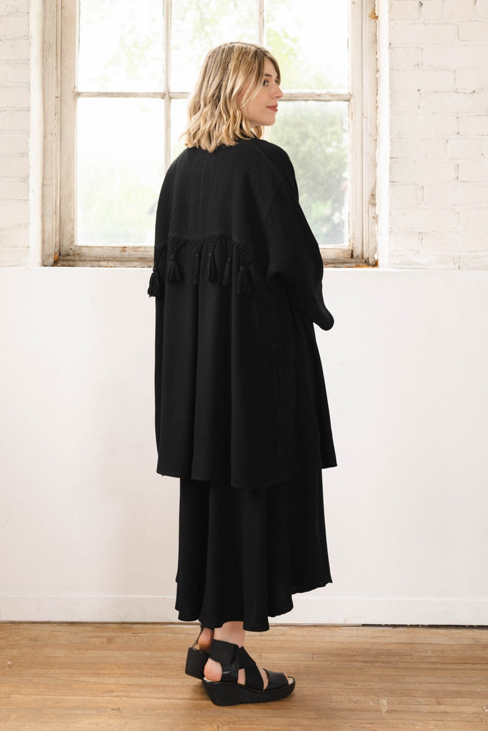 Tassel Jacket - Black - Dairi - The Wardrobe
