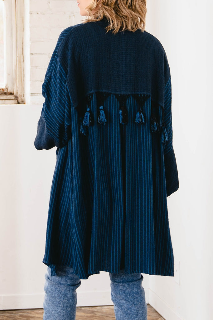 Tassel Jacket - Midnight Blue - Dairi - The Wardrobe
