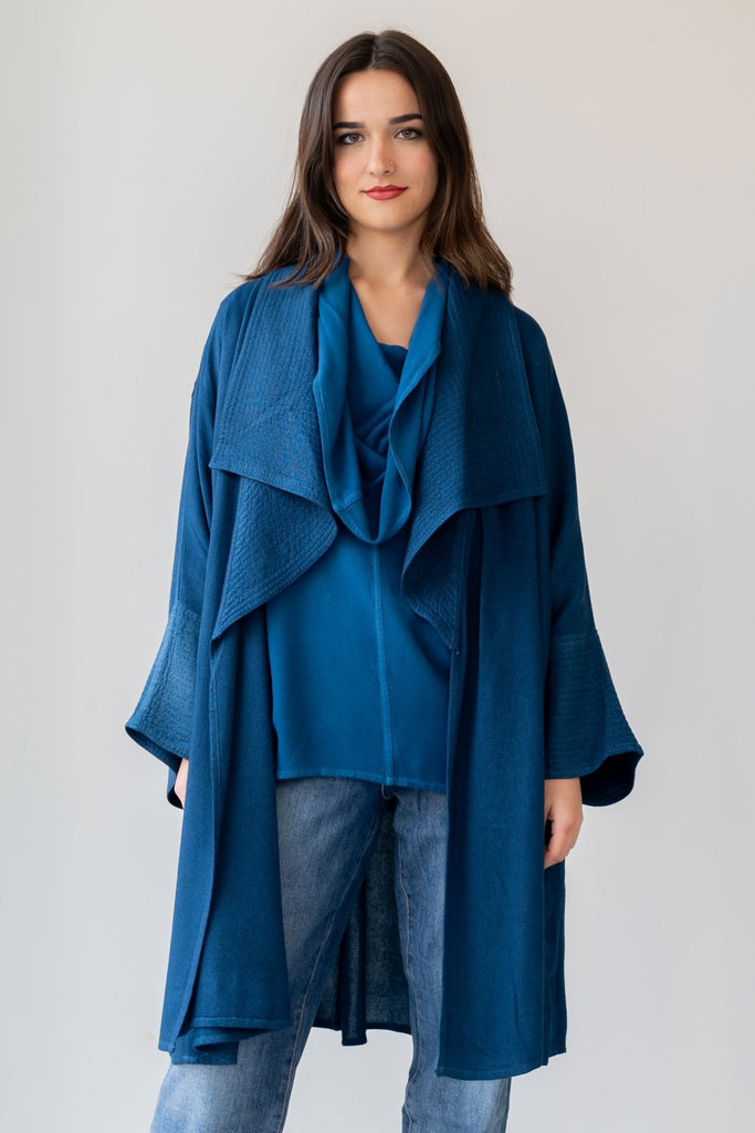 Tassel Jacket - Midnight Blue Solid - Dairi - The Wardrobe