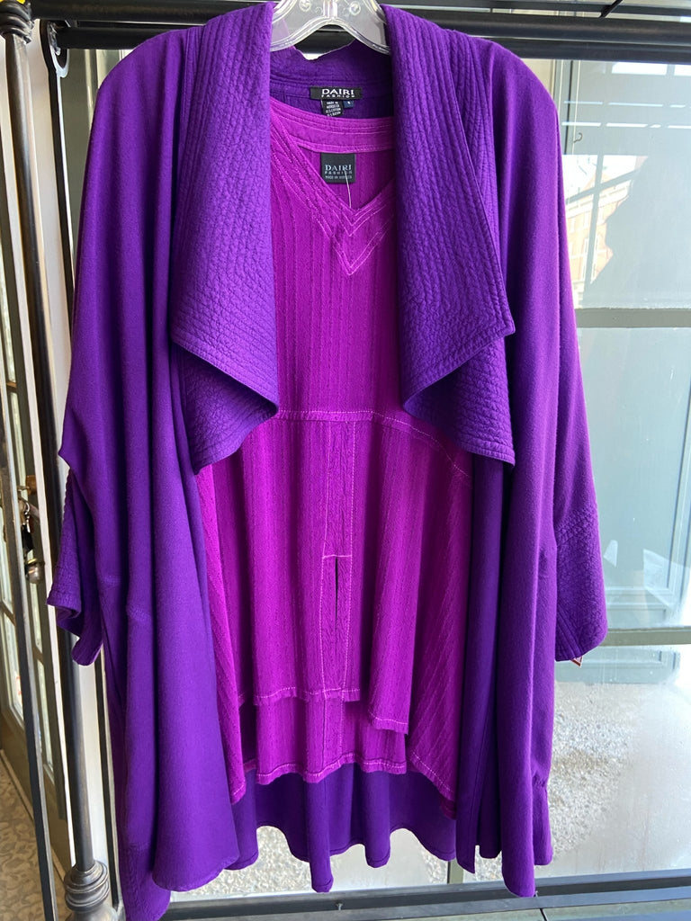 Tassel Jacket - Purple - Dairi - The Wardrobe