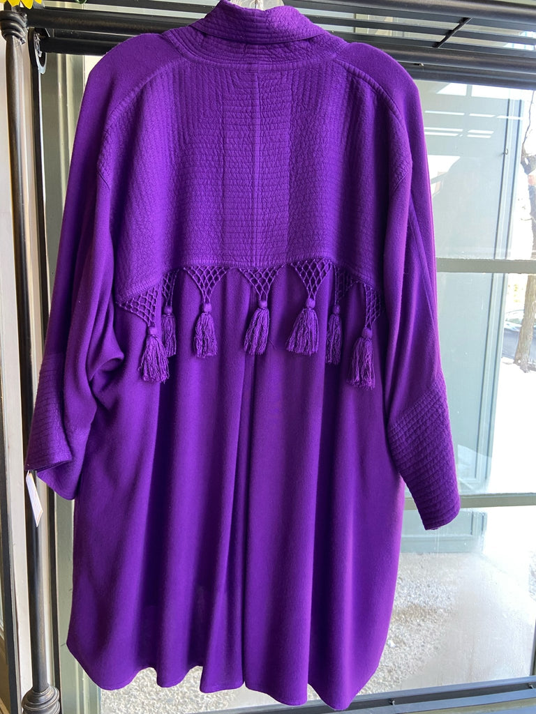Tassel Jacket - Purple - Dairi - The Wardrobe