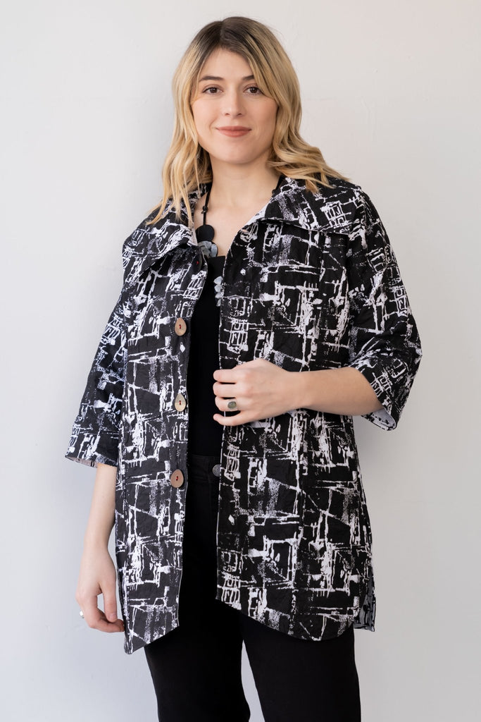 Vicky Reversible Jacket - Parsley & Sage - The Wardrobe
