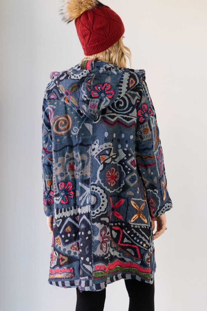 Wool Hoodie Jacket - Jamie - BaBa Imports - The Wardrobe
